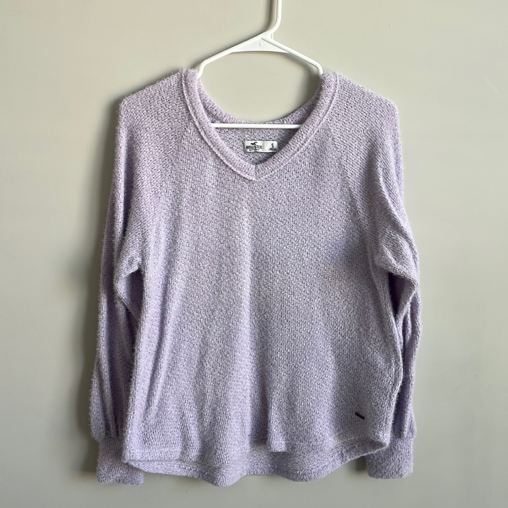 Hollister purple sweater